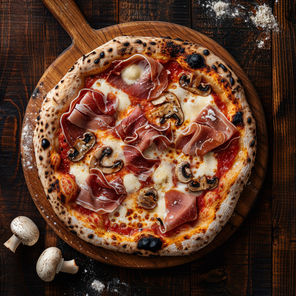 Prosciutto e Funghi