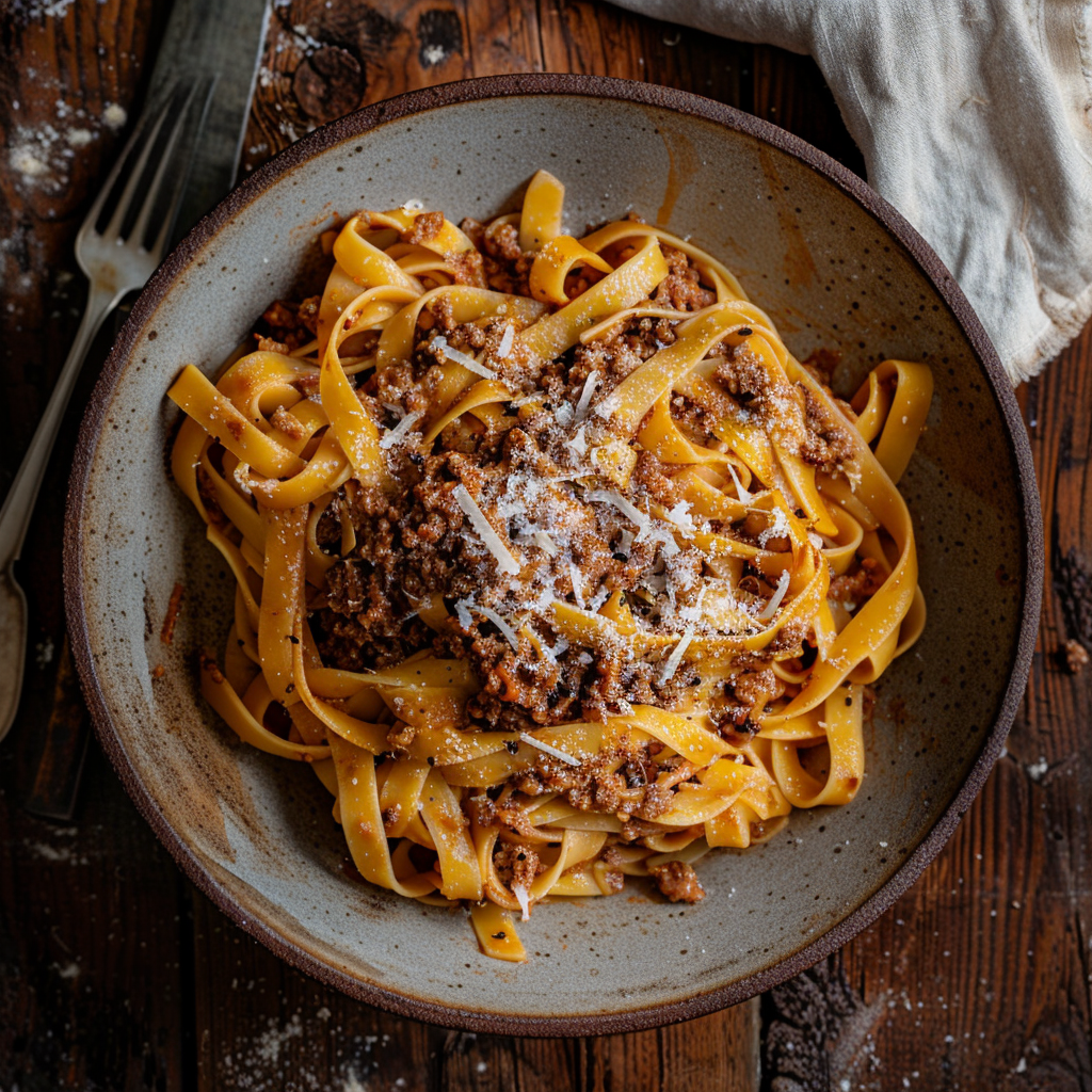 Tagliatelle al Ragù
